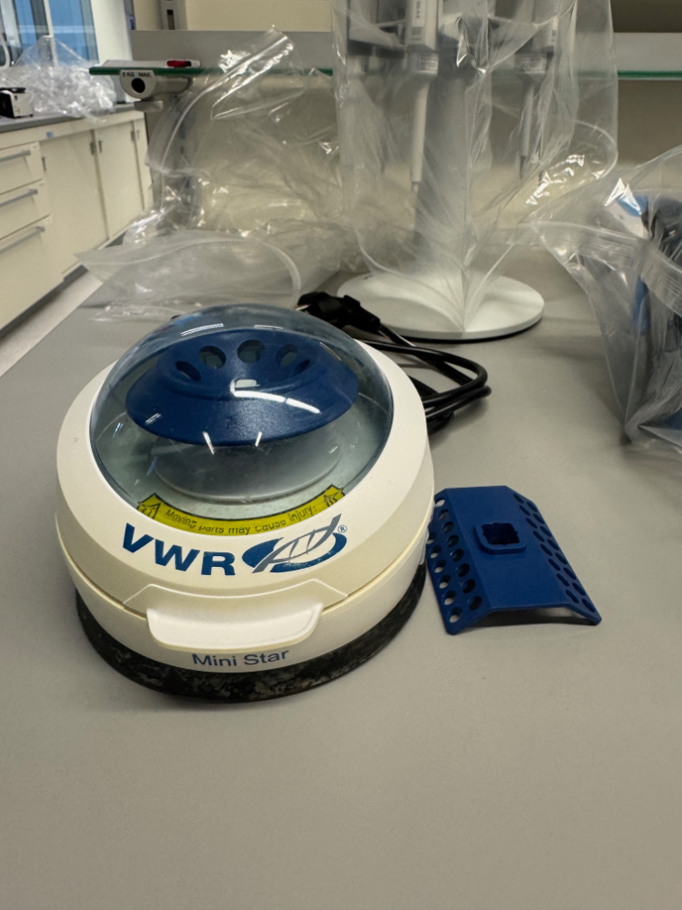 Image of VWR MiniStar whiteline Micro Centrifuge